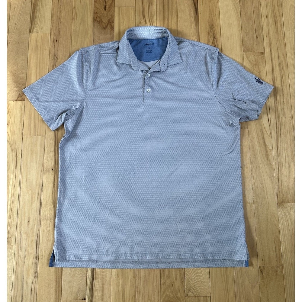 Johnnie-O Performance Mens 2XL Golf Shirt Poly Spandex Stretch Governor's Club